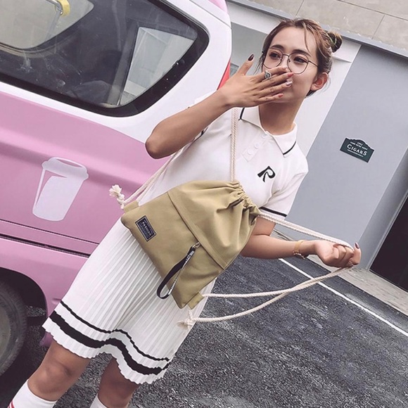 Handbags - Drawstring bag fashion